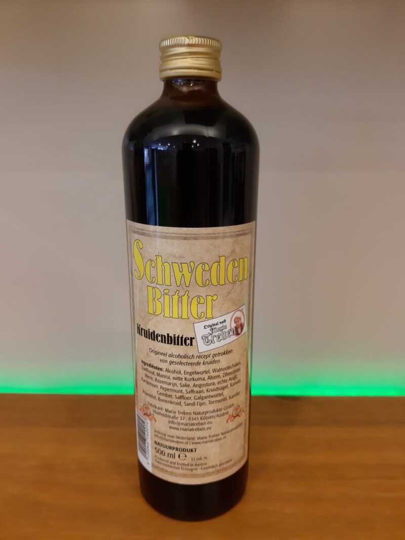 Maria Treben Schwedenbitter 500 ml - Praktijk Unify