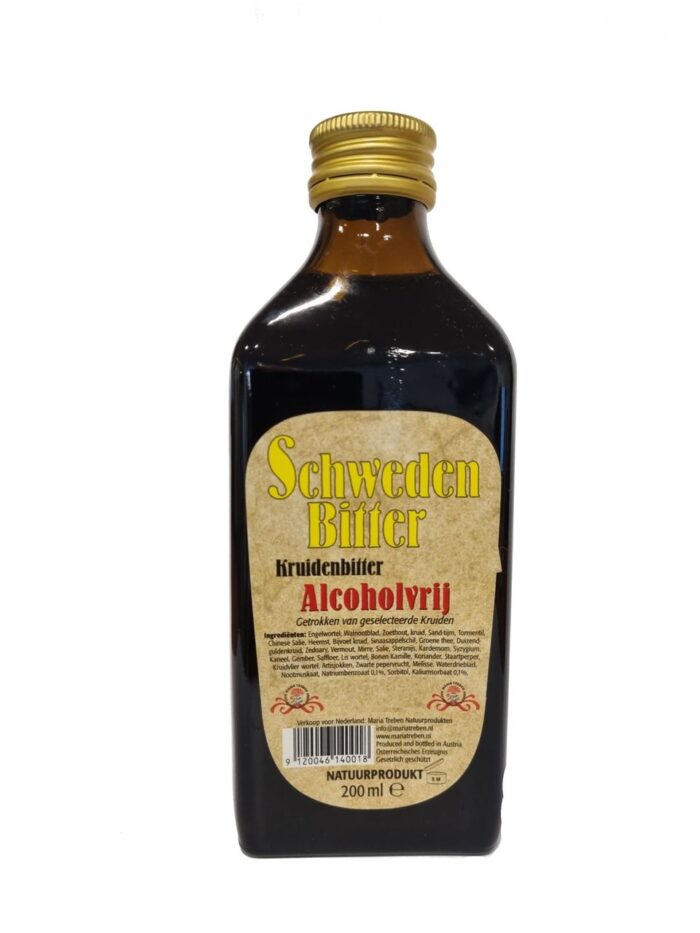 MT Natuurproducten Schwedenbitter alc VRIJ 200 ml