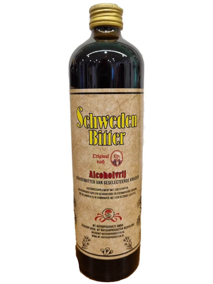 MT Natuurproducten Schwedenbitter alc VRIJ 500 ml