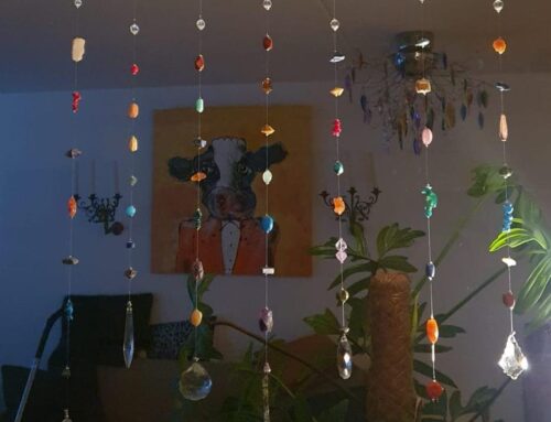 NIEUW! Jouw persoonlijke Chakra raamhanger! Voor meer balans en harmonie. Moederdagbeurs in Nieuwkoop! Win daar een Levensbloem energie – babydeken!